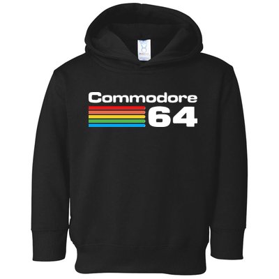 Retro Vintage Commodore Computer Logo Toddler Hoodie