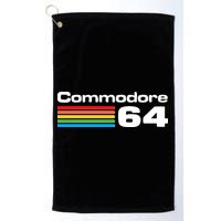 Retro Vintage Commodore Computer Logo Golf Towel