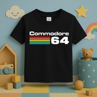Retro Vintage Commodore Computer Logo Toddler T-Shirt