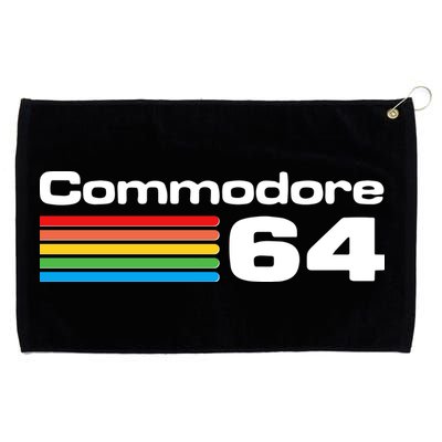 Retro Vintage Commodore Computer Logo Grommeted Golf Towel