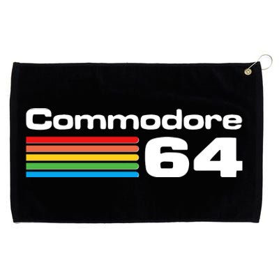 Retro Vintage Commodore Computer Logo Grommeted Golf Towel