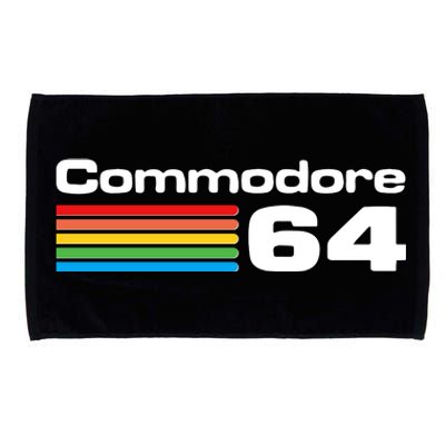 Retro Vintage Commodore Computer Logo Microfiber Hand Towel