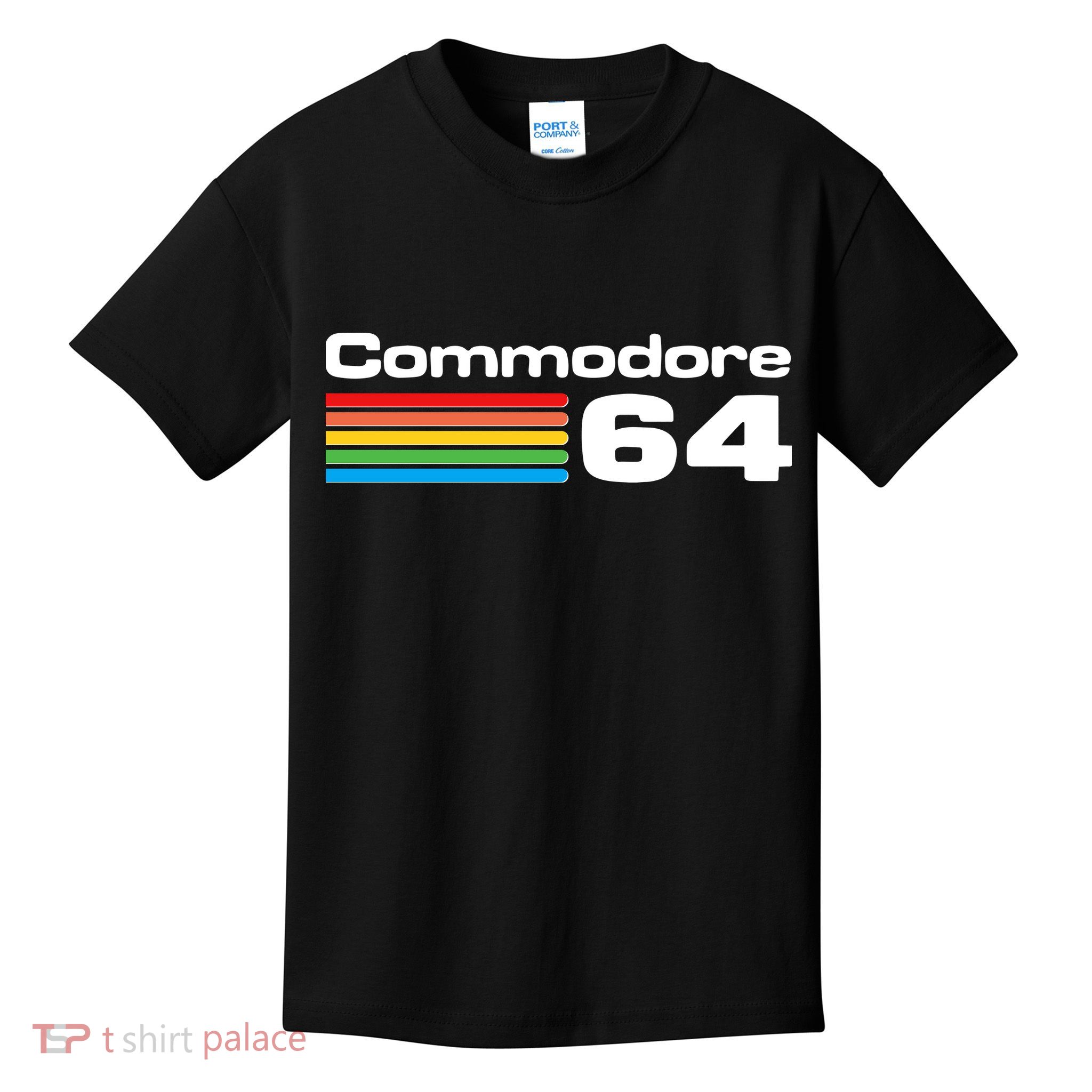 Retro Vintage Commodore Computer Logo Kids T-Shirt