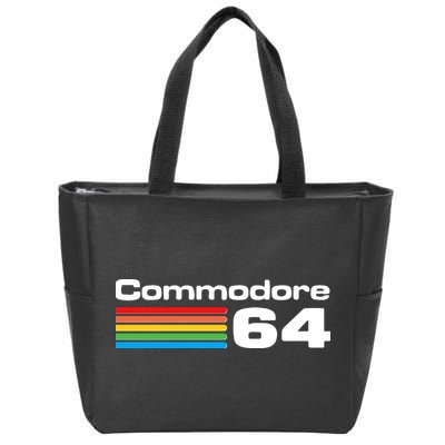 Retro Vintage Commodore Computer Logo Zip Tote Bag