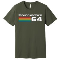 Retro Vintage Commodore Computer Logo Premium T-Shirt