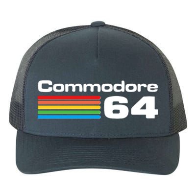 Retro Vintage Commodore Computer Logo Yupoong Adult 5-Panel Trucker Hat