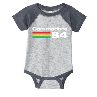 Retro Vintage Commodore Computer Logo Infant Baby Jersey Bodysuit