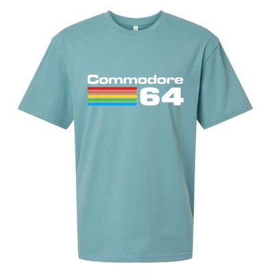 Retro Vintage Commodore Computer Logo Sueded Cloud Jersey T-Shirt