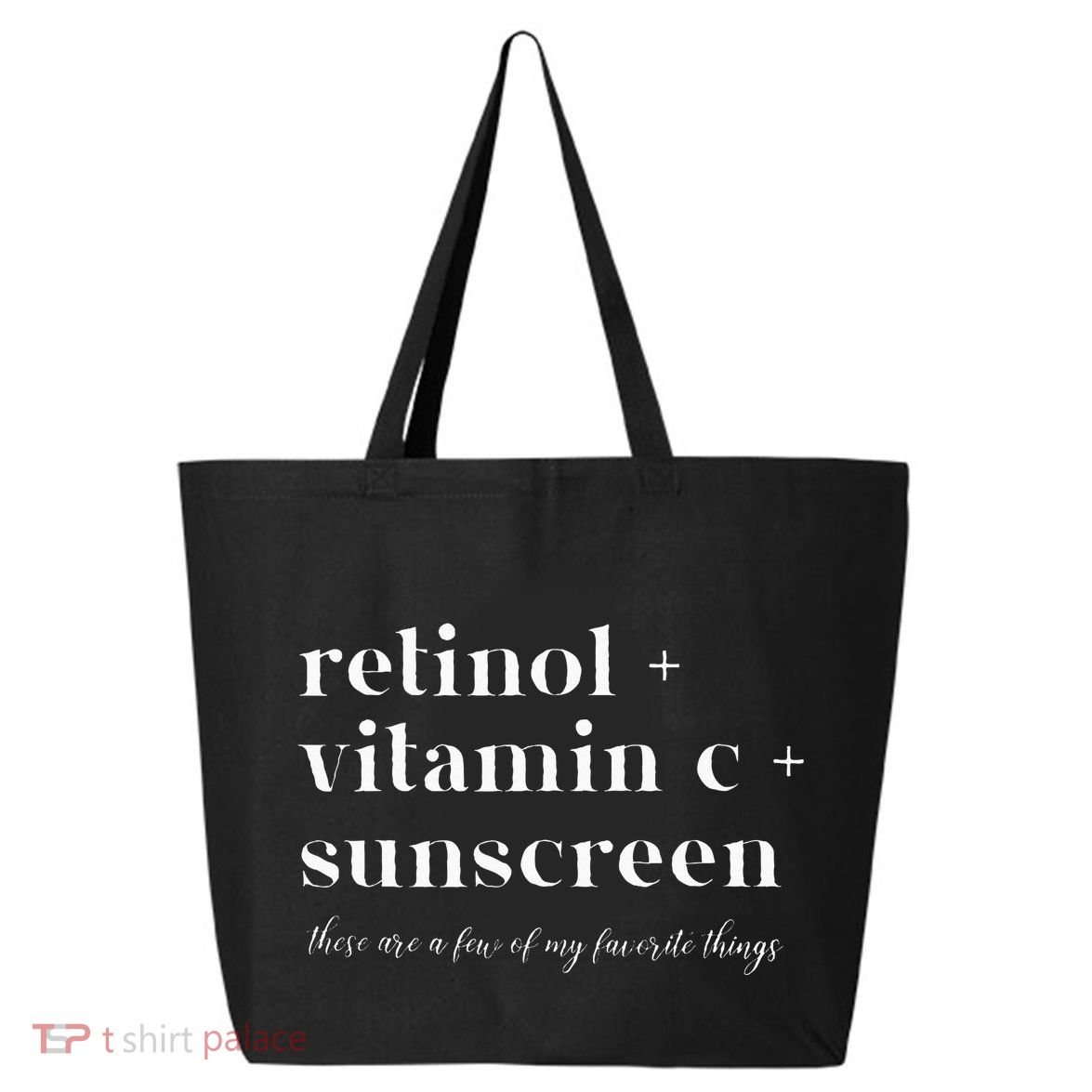 Retinol Vitamin C And Sunscreen Aesthetic Esthetician Nurse 25L Jumbo Tote
