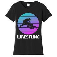 Retro Vintage Classic Wrestling Wrestler  Women's T-Shirt