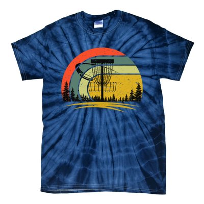 Retro Vintage Disc Golf Frolf Flying Disc Sport Lover Outfit Tie-Dye T-Shirt