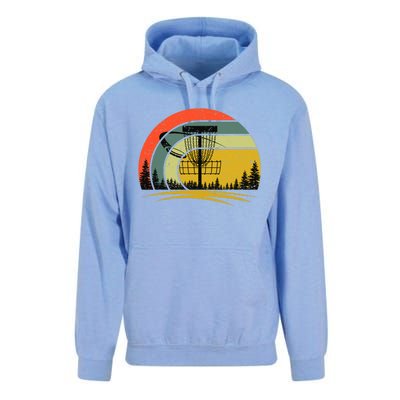 Retro Vintage Disc Golf Frolf Flying Disc Sport Lover Outfit Unisex Surf Hoodie