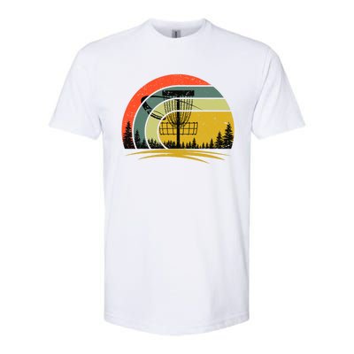 Retro Vintage Disc Golf Frolf Flying Disc Sport Lover Outfit Softstyle CVC T-Shirt