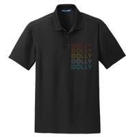 Retro Vintage Dolly Dry Zone Grid Polo