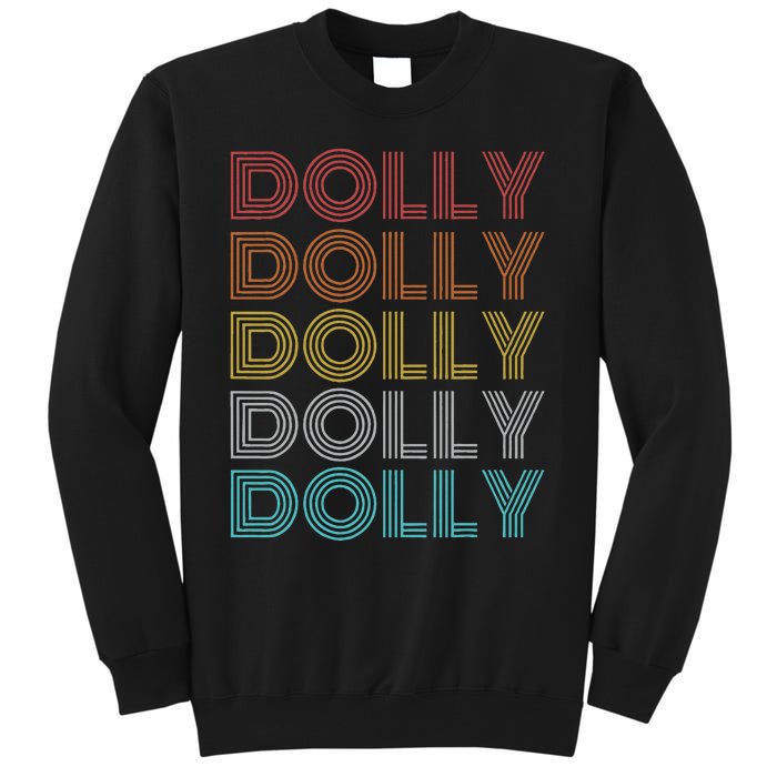 Retro Vintage Dolly Tall Sweatshirt