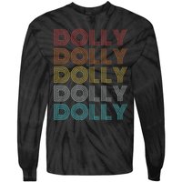 Retro Vintage Dolly Tie-Dye Long Sleeve Shirt