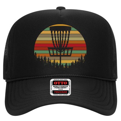 Retro Vintage Disc Golf Frolf Flying Disc Sport Lover Trucker Hat