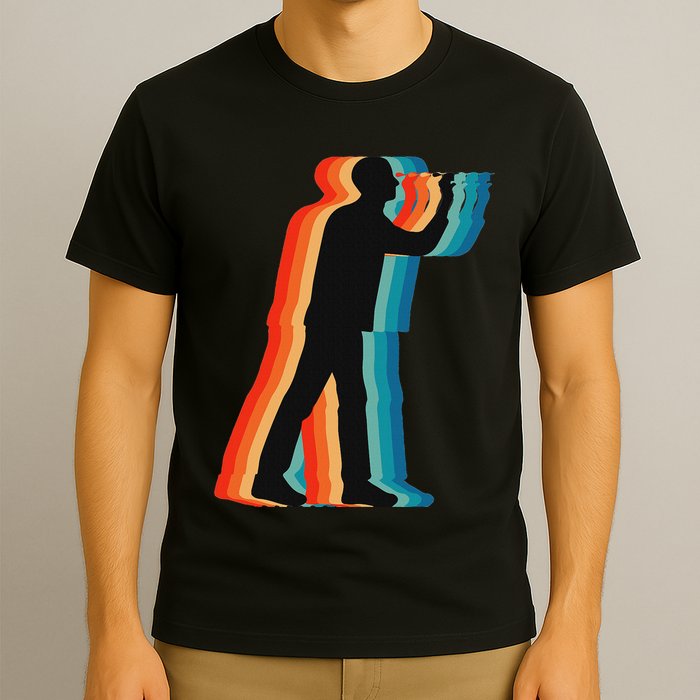 Retro Vintage Dart Master Lover Dart Master Lover T-Shirt