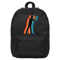 Retro Vintage Dart Master Lover Dart Master Lover 16 in Basic Backpack