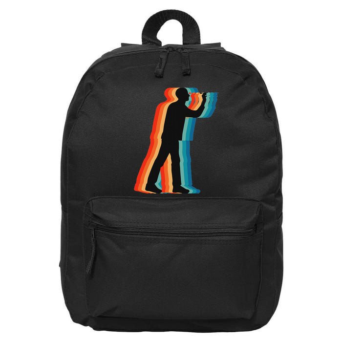 Retro Vintage Dart Master Lover Dart Master Lover 16 in Basic Backpack