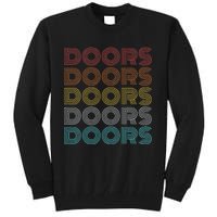 Retro Vintage Doors Tall Sweatshirt