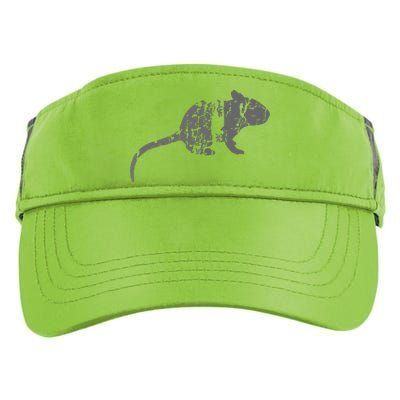 Rat Vintage Design Rat Print Adult Drive Performance Visor