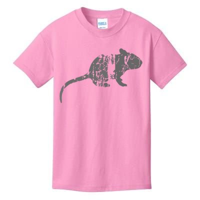 Rat Vintage Design Rat Print Kids T-Shirt