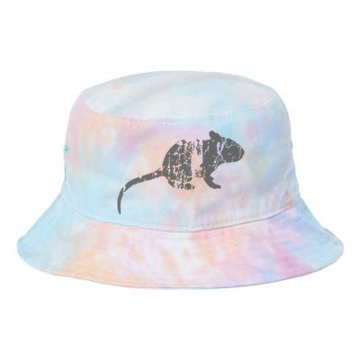 Rat Vintage Design Rat Print Tie Dye Newport Bucket Hat