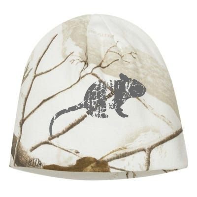 Rat Vintage Design Rat Print Kati - Camo Knit Beanie