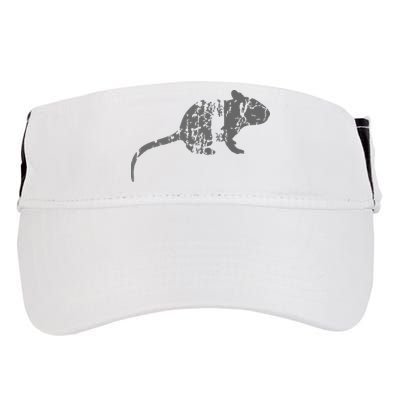 Rat Vintage Design Rat Print Adult Drive Performance Visor