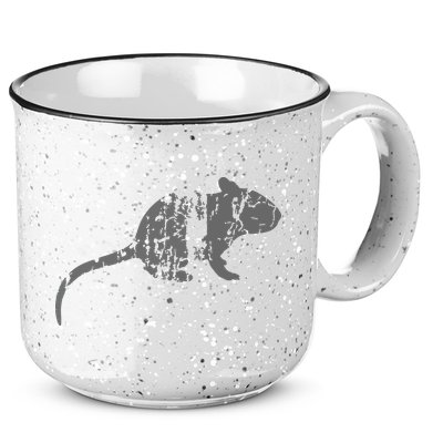 Rat Vintage Design Rat Print 15oz Campfire Ceramic Mug