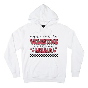 Retro Valentines Day For Mom Hoodie