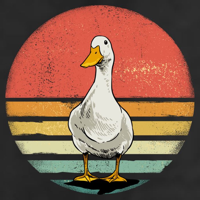 Retro Vintage Duck Gift Beanie