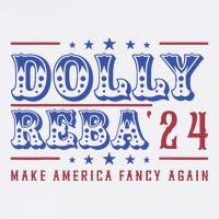 Retro Vintage Dolly And Reba 2024 Make America Fancy Again T-Shirt