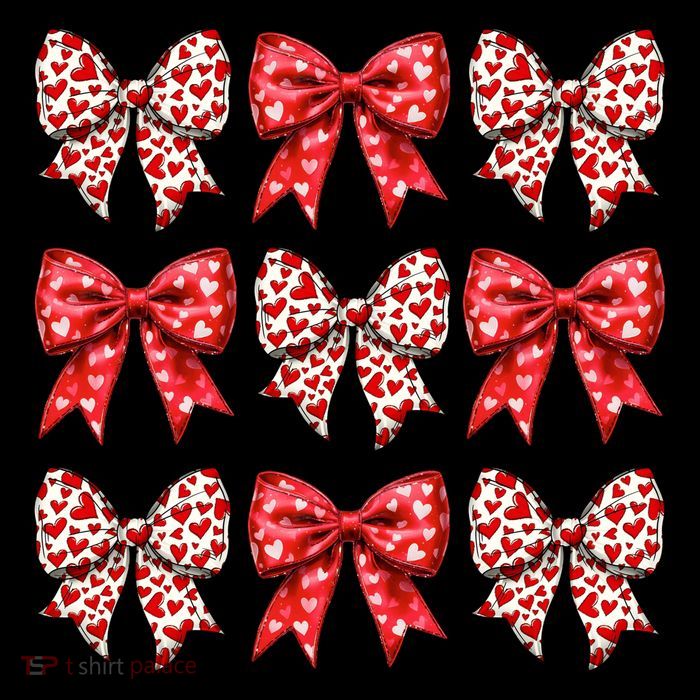 Retro Valentines Day Heart Coquette Bow Zip Tote Bag