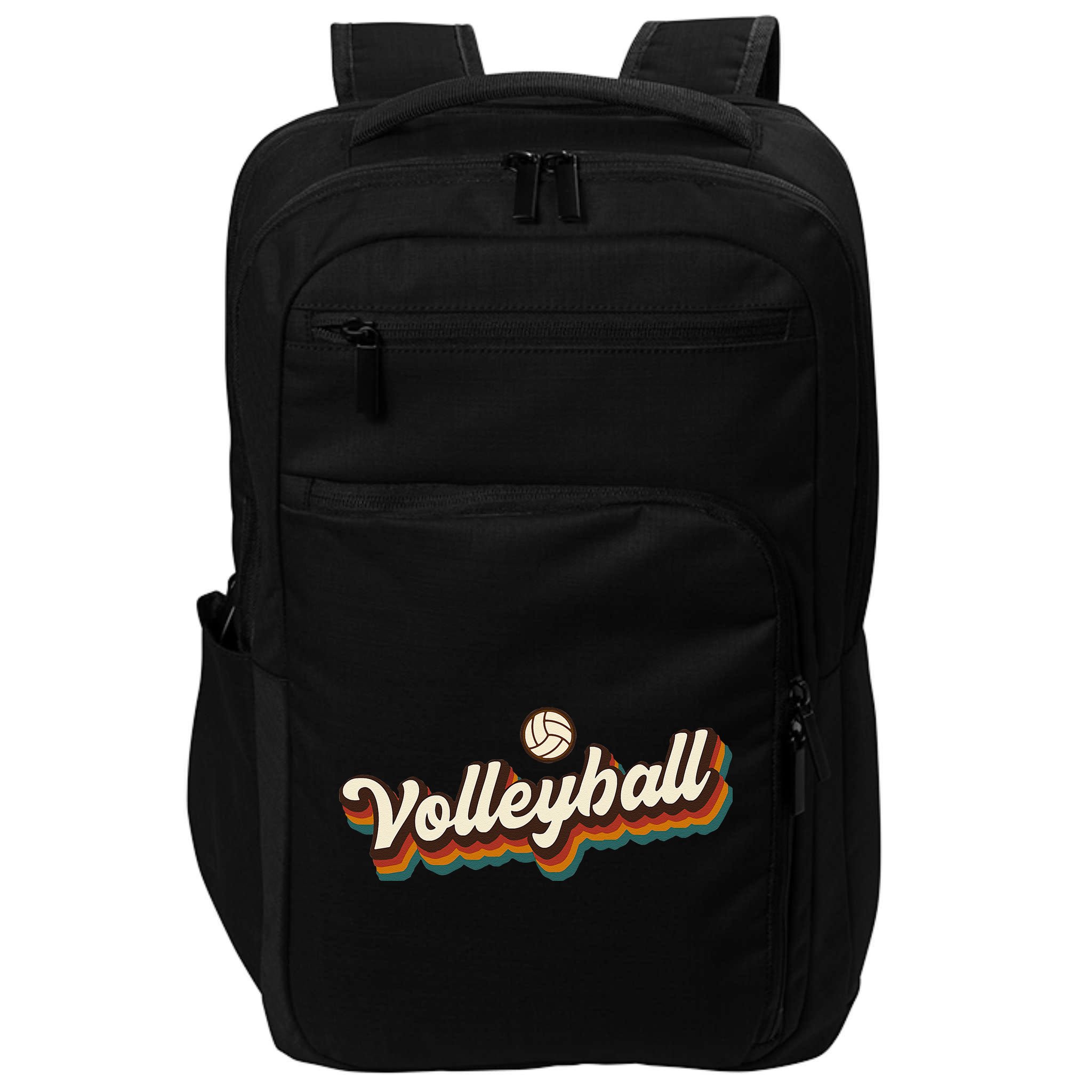 Retro Volleyball Design Volleyball Impact Tech Backpack