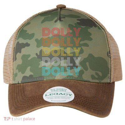 Retro Vintage Dolly Legacy Tie Dye Trucker Hat