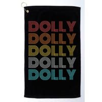 Retro Vintage Dolly Golf Towel