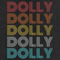 Retro Vintage Dolly Golf Towel