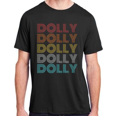 Retro Vintage Dolly Adult ChromaSoft Performance T-Shirt