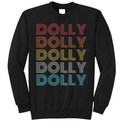 Retro Vintage Dolly Tall Sweatshirt