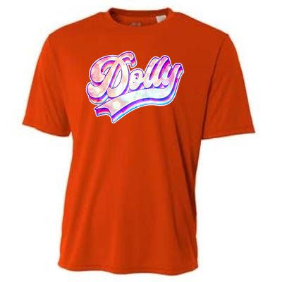 Retro Vintage Dolly Cooling Performance Crew T-Shirt