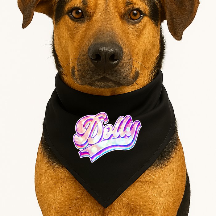Retro Vintage Dolly USA-Made Doggie Bandana