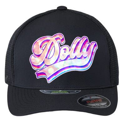 Retro Vintage Dolly Flexfit Unipanel Trucker Cap