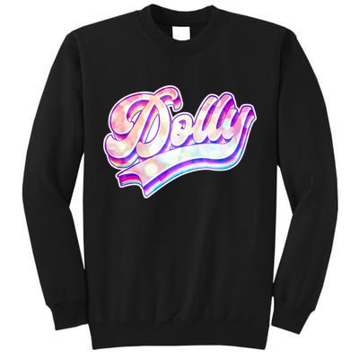 Retro Vintage Dolly Tall Sweatshirt