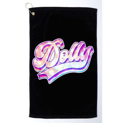 Retro Vintage Dolly Golf Towel