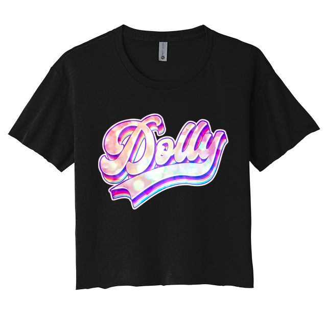 Retro Vintage Dolly Crop Top