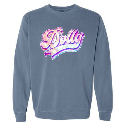 Retro Vintage Dolly Garment-Dyed Sweatshirt