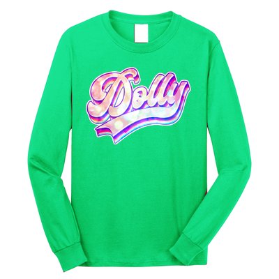 Retro Vintage Dolly Long Sleeve Shirt