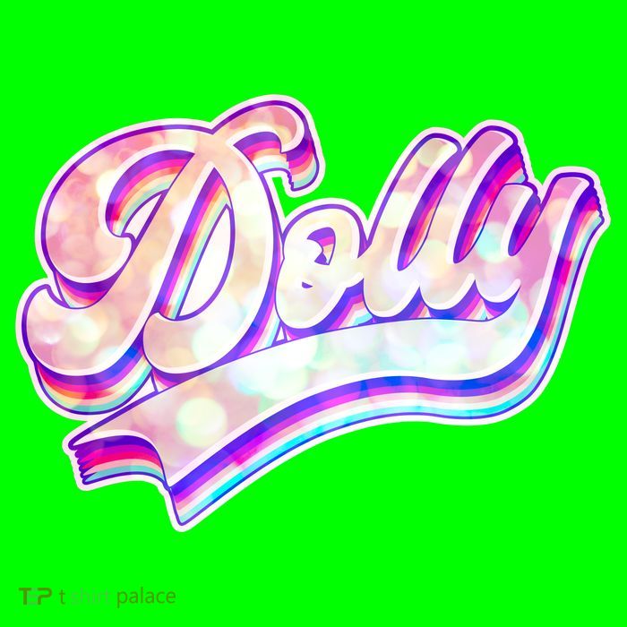 Retro Vintage Dolly Button